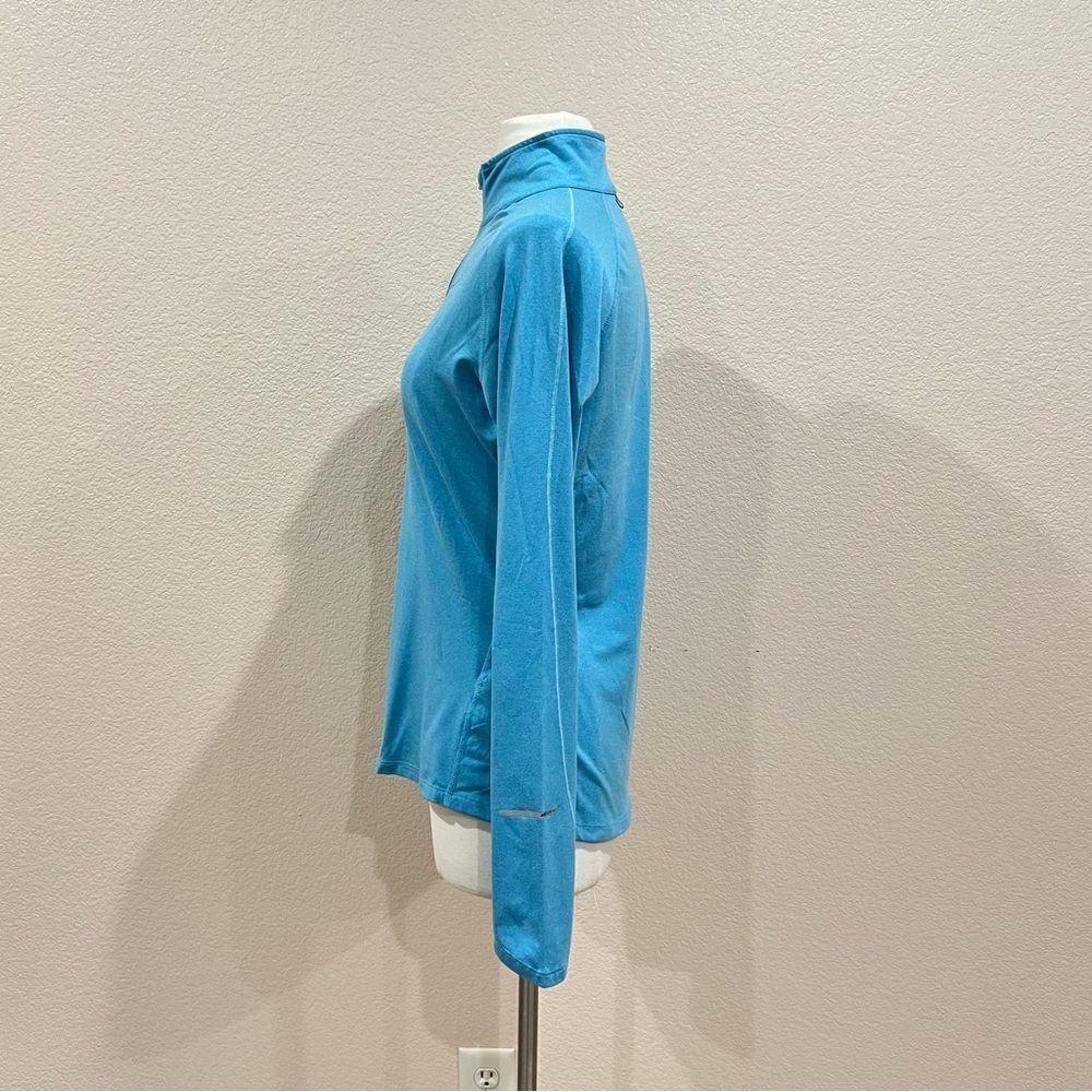 Nike Element Blue Dri-Fit Half Zip Top Size Medium - Picture 8 of 14